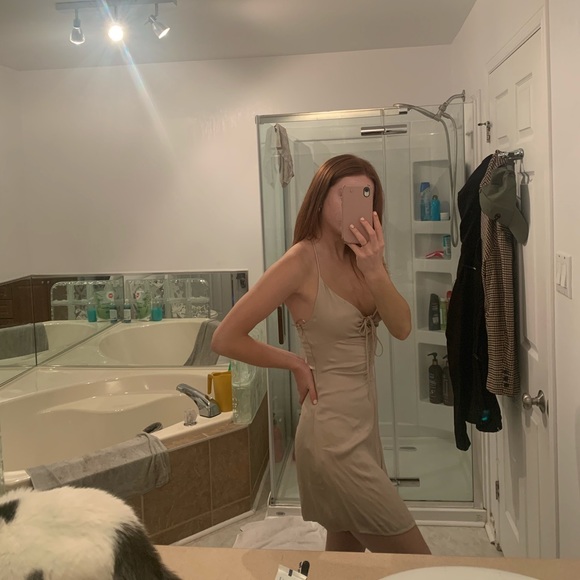 ZARA RUCHED MINI DRESS - Picture 3 of 7